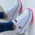 Sneakers Damen mit markanter Sohle und lässigem Design - 2