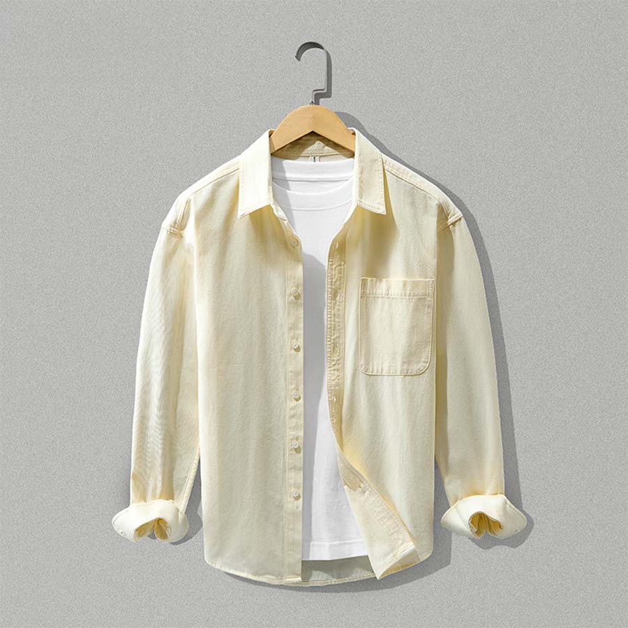 Herrenhemd mit Button-Down-Kragen und praktischer Brusttasche - 11
