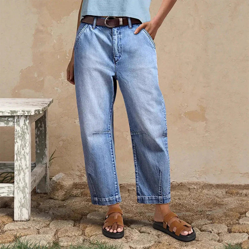 Damen Jeans mit weitem Schnitt für lässige Looks - 3