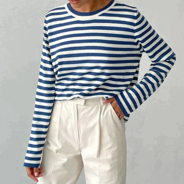 Pullover Damen mit lässigem Schnitt und langen Ärmeln - 2