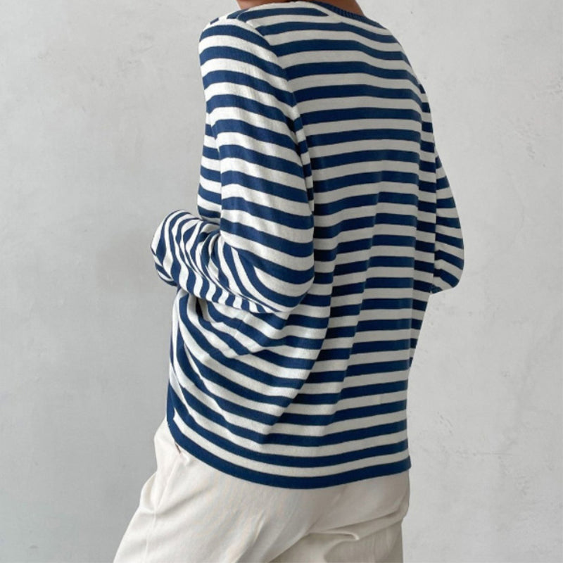 Pullover Damen mit lässigem Schnitt und langen Ärmeln - 3