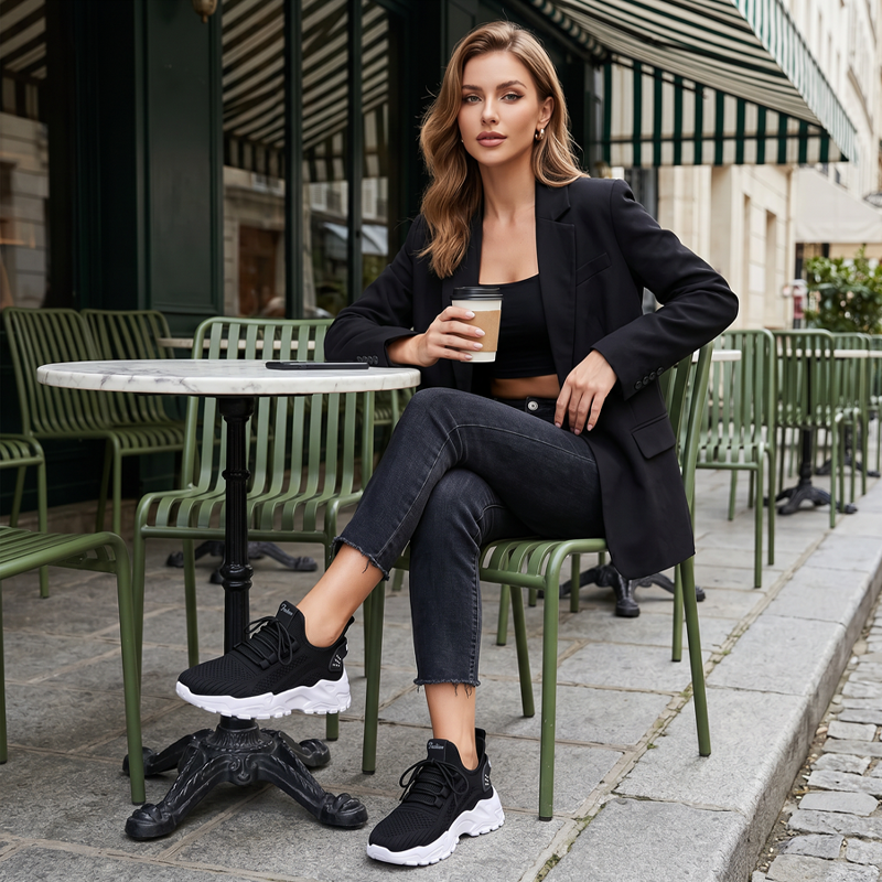 Sneaker Damen mit sportlichem Design und bequemer Passform - 2