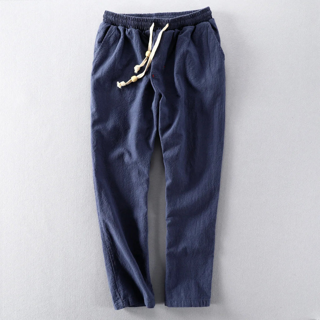 Herrenhose mit flexiblem Bund und Kordelzug - 1