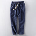 Herrenhose mit flexiblem Bund und Kordelzug - 1