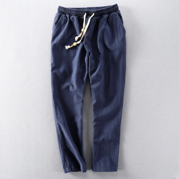 Herrenhose mit flexiblem Bund und Kordelzug - 1