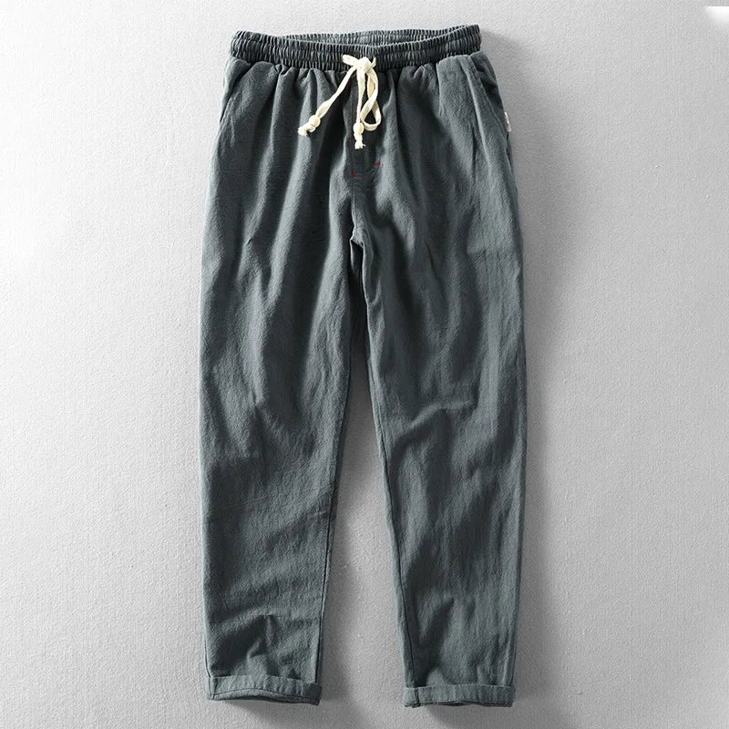 Herrenhose mit flexiblem Bund und Kordelzug - 3