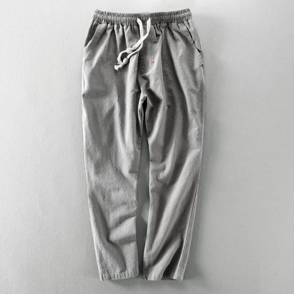 Herrenhose mit flexiblem Bund und Kordelzug - 5