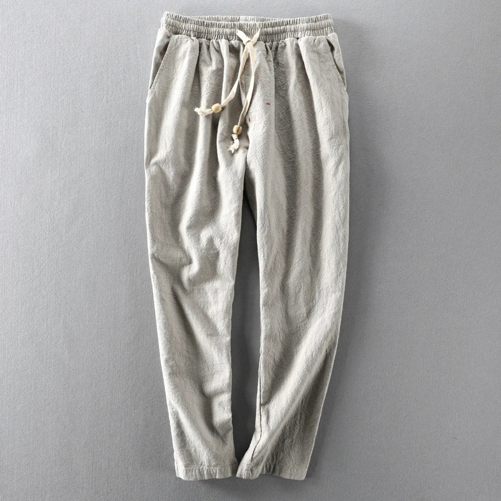 Herrenhose mit flexiblem Bund und Kordelzug - 6