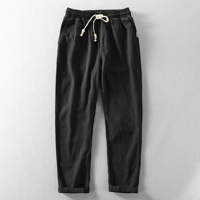 Herrenhose mit flexiblem Bund und Kordelzug - 7