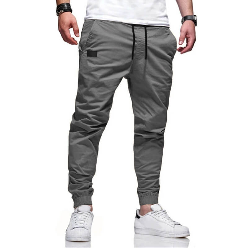 Herren Jogginghose Slim Fit mit elastischem Bund und Taschen | M&G - 2 - Modeglanz