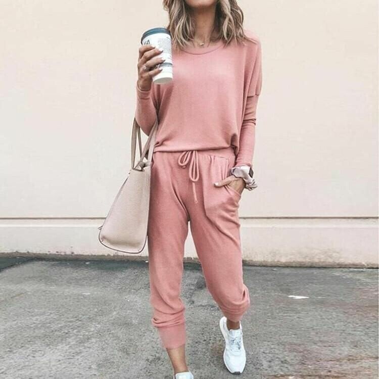 Zweiteiliges Damen Outfit mit lässigem Schnitt und praktischen Taschen | M&G - 2 - Modeglanz