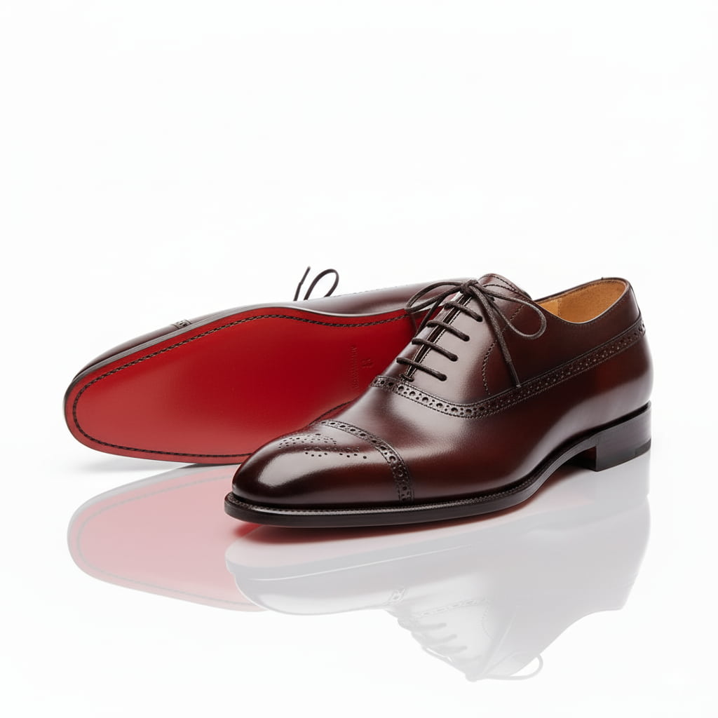 Elegante Herren Schnürschuhe mit Cap-Toe und klassischem Look | M&G - 5 - Modeglanz