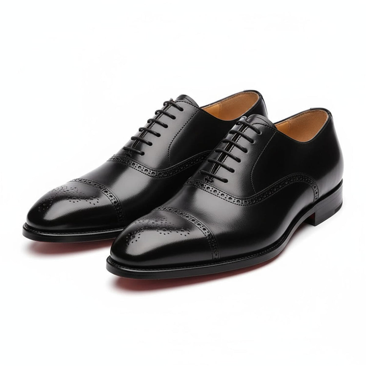 Elegante Herren Schnürschuhe mit Cap-Toe und klassischem Look | M&G - 6 - Modeglanz