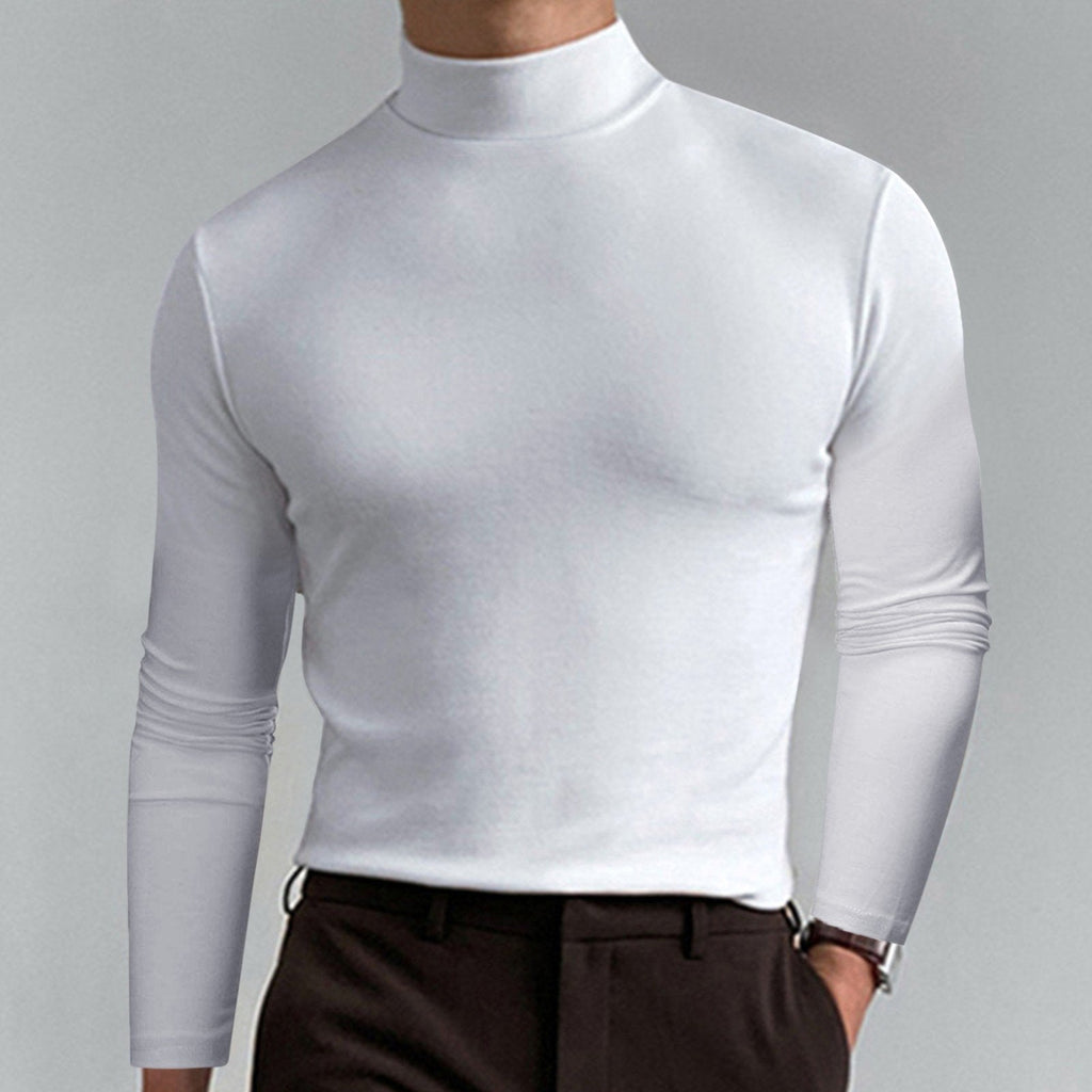 Pullover Herren mit Stehkragen | Elegante Slim Fit | M&G - 1 - Modeglanz