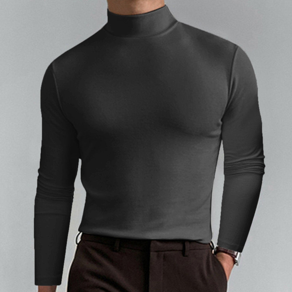 Pullover Herren mit Stehkragen | Elegante Slim Fit | M&G - 3 - Modeglanz