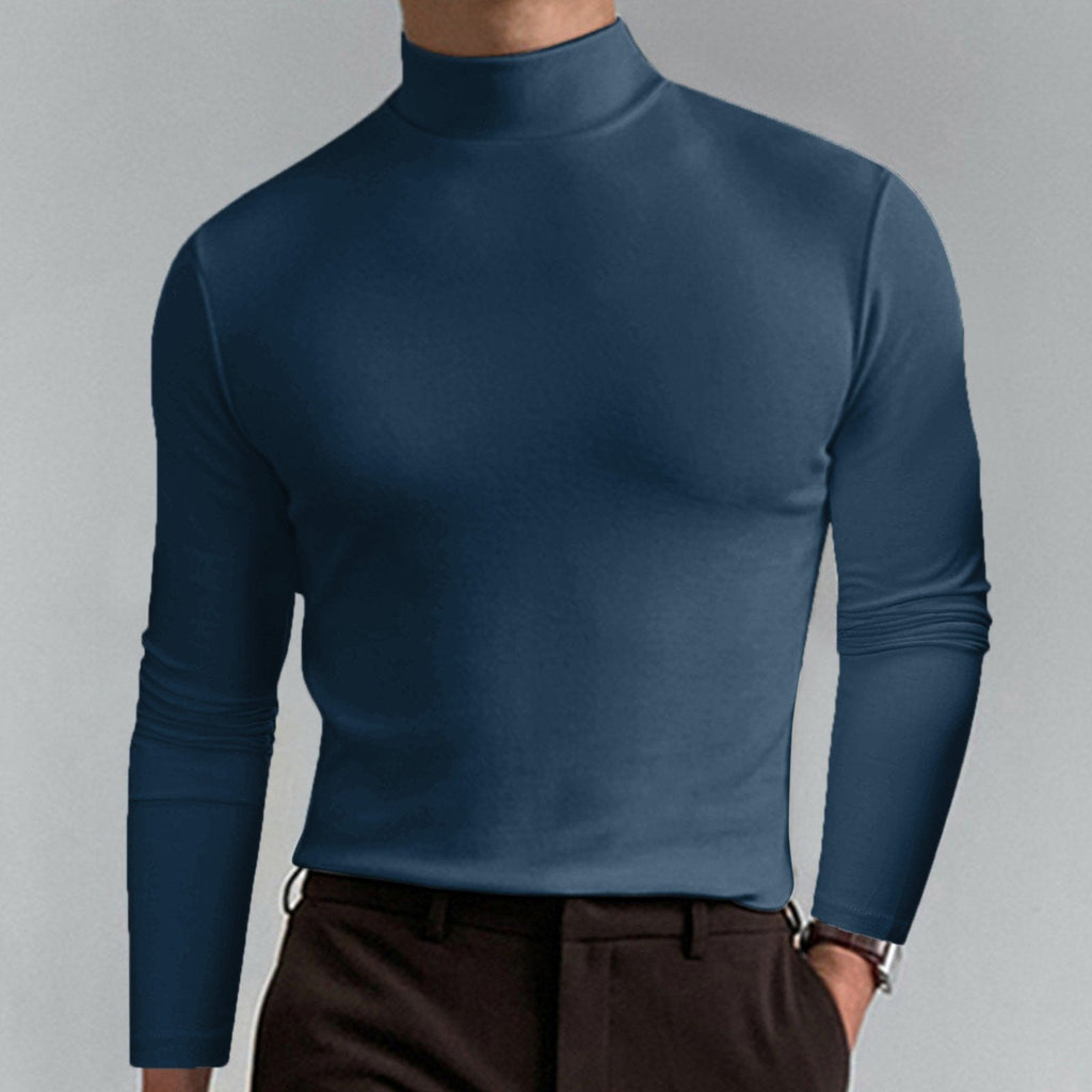 Pullover Herren mit Stehkragen | Elegante Slim Fit | M&G - 4 - Modeglanz