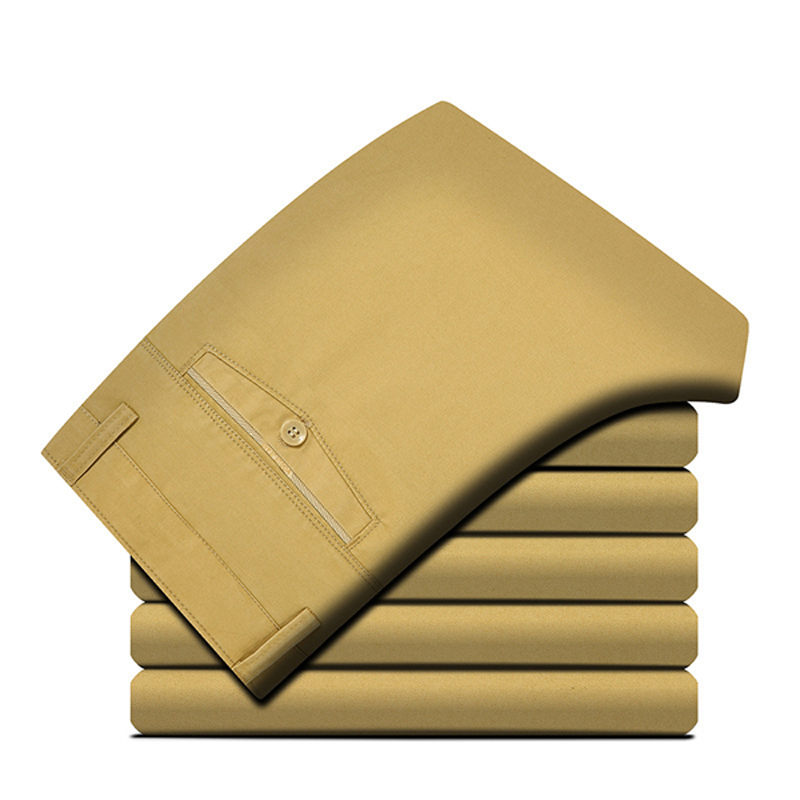 Schmal geschnittene Herren Chinos mit praktischen Taschen | M&G - 2 - Modeglanz