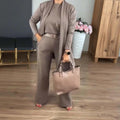 Outfit Damen mit Cardigan und weitem Schnitt | M&G - 4 - Modeglanz