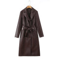 Trenchcoat Damen mit Taillengürtel und klassischem Revers | T&S - 1 - Modeglanz