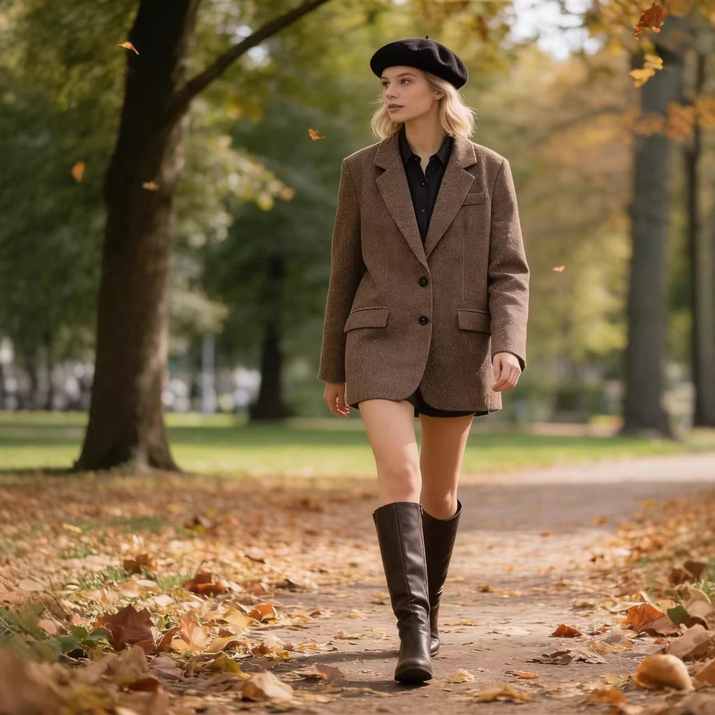 Blazer Damen mit Revers und praktischen Pattentaschen | T&S - 1 - Modeglanz