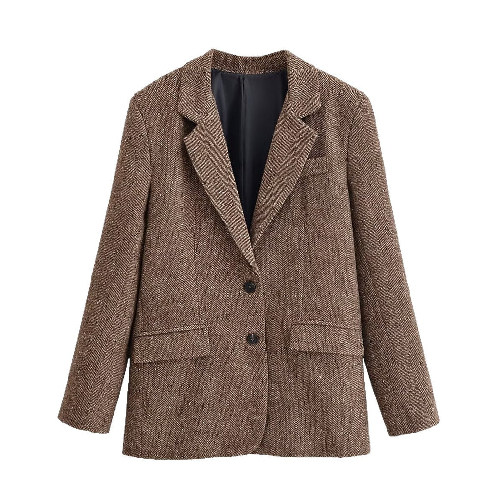 Blazer Damen mit Revers und praktischen Pattentaschen | T&S - 3 - Modeglanz