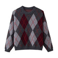 Modischer Pullover Damen mit Rautenmuster und lässigem Schnitt | T&S - 2 - Modeglanz