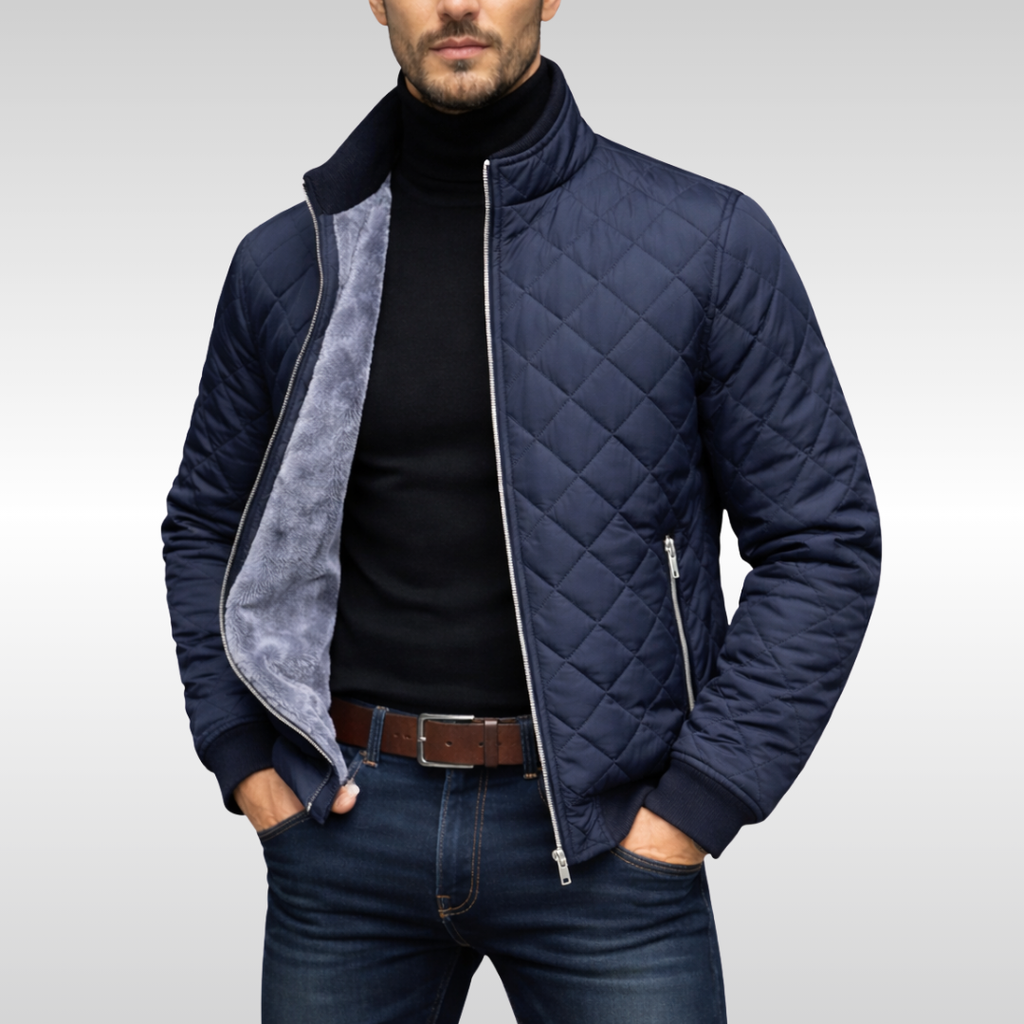 Steppjacke Herren | Modernes Design mit praktischen Taschen | T&S - 1 - Modeglanz
