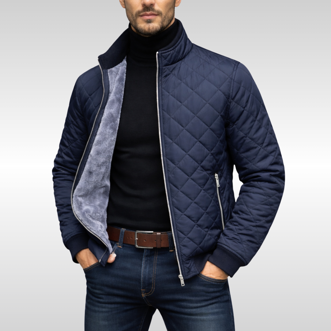 Steppjacke Herren | Modernes Design mit praktischen Taschen | T&S - 1 - Modeglanz