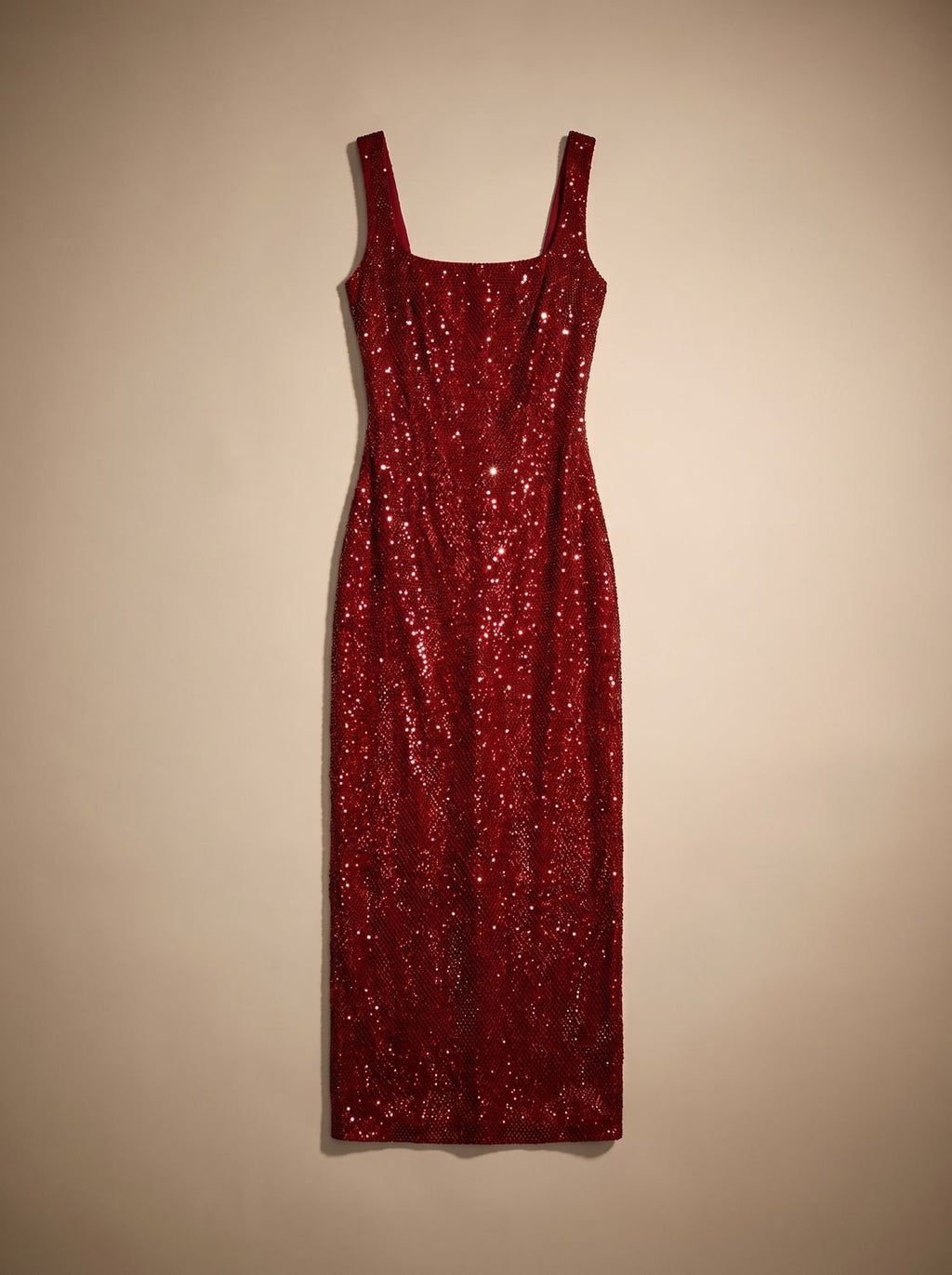 Abendkleid Damen figurbetont mit V-Ausschnitt und offener Rückseite - 2 - Trendlinie