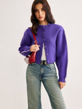 Damen Cardigan mit Knopfverschluss und lässigem Schnitt | T&S - 2 - Trendlinie