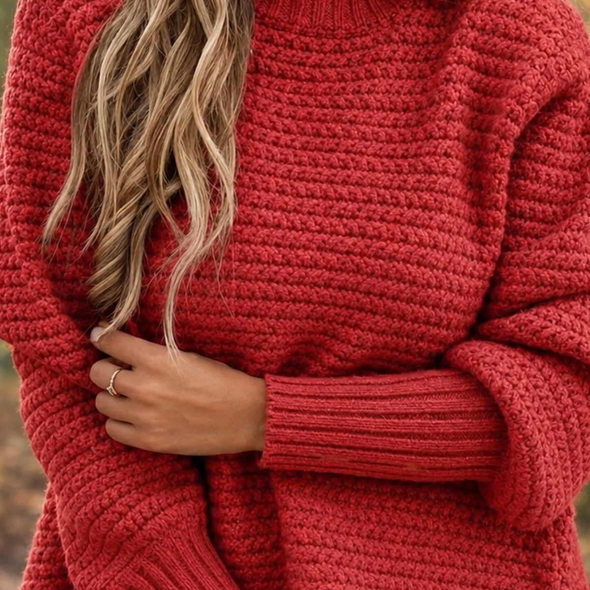 Pullover Damen | Lässiger Schnitt mit Seitenschlitzen | T&S - 2 - Trendlinie