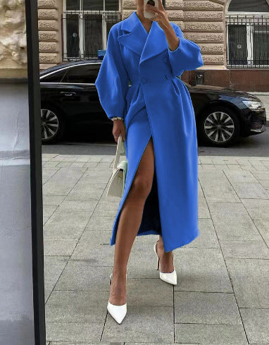 Trench Coat Damen mit taillierter Form und langen Ärmeln - 3 - Trendlinie
