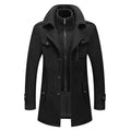 Herren Winterjacke mit hohem Kragen und praktischen Taschen - 5 - Trendlinie