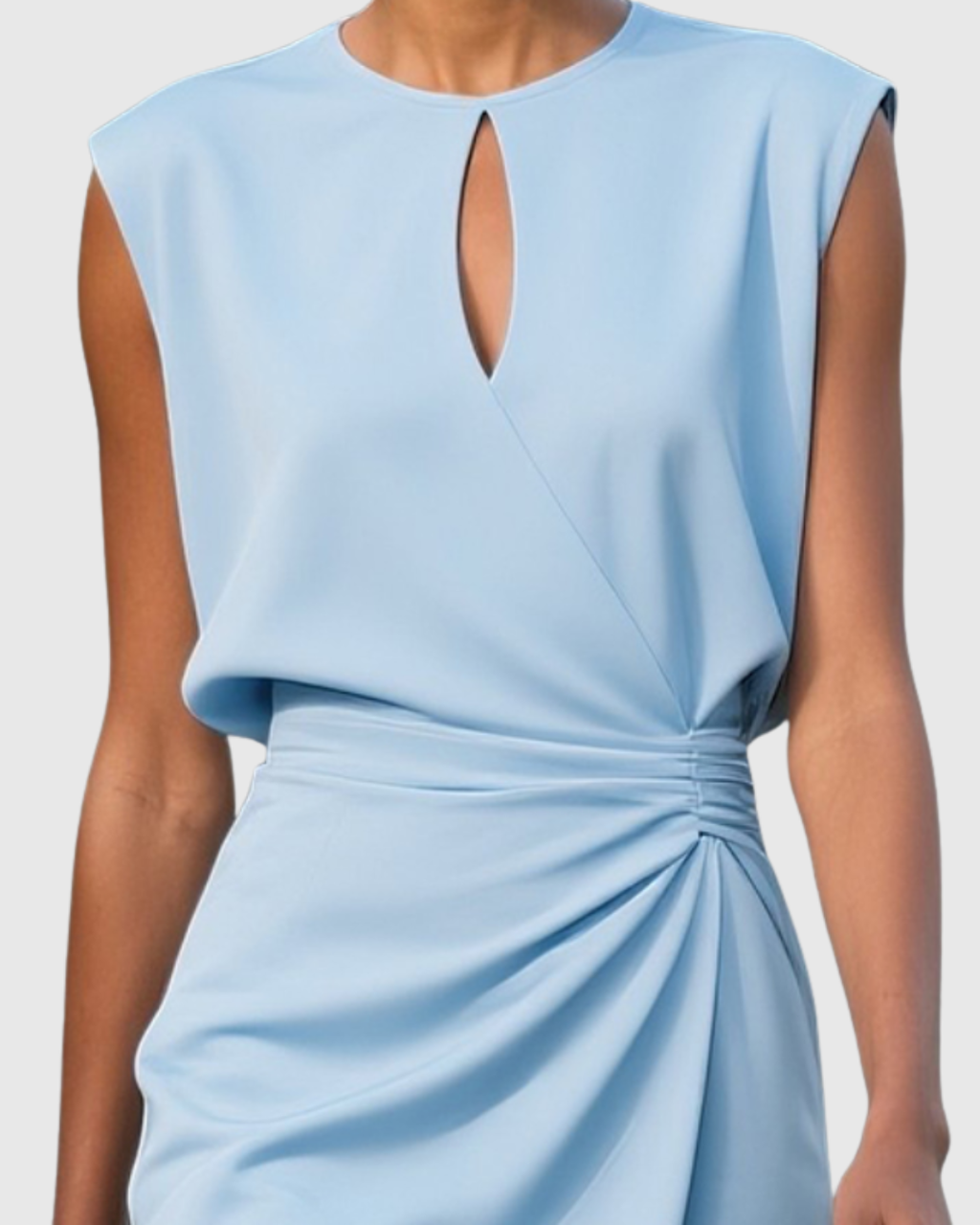 Wickelkleid Damen mit figurbetontem Schnitt und raffiniertem Ausschnitt - 5 - Trendlinie