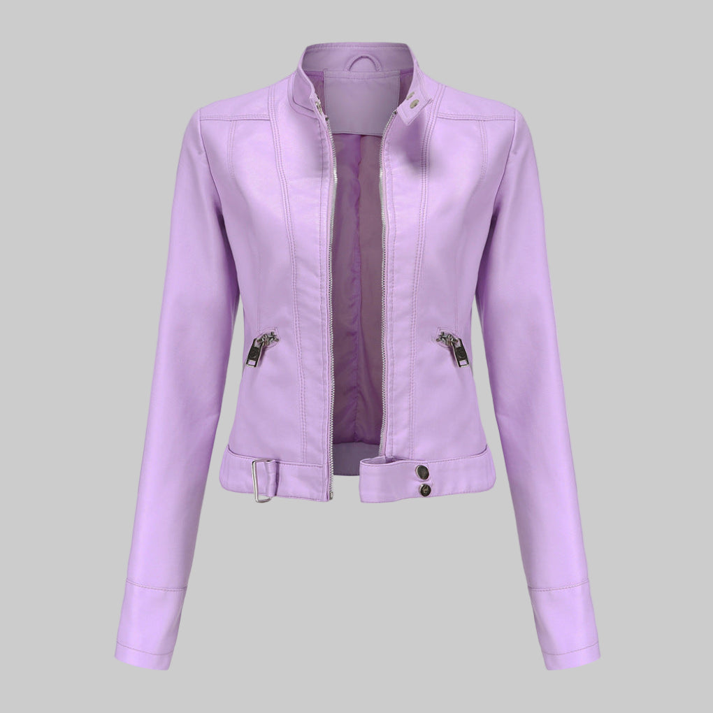 Damenjacke mit Stehkragen und figurbetontem Schnitt - 4 - Trendlinie