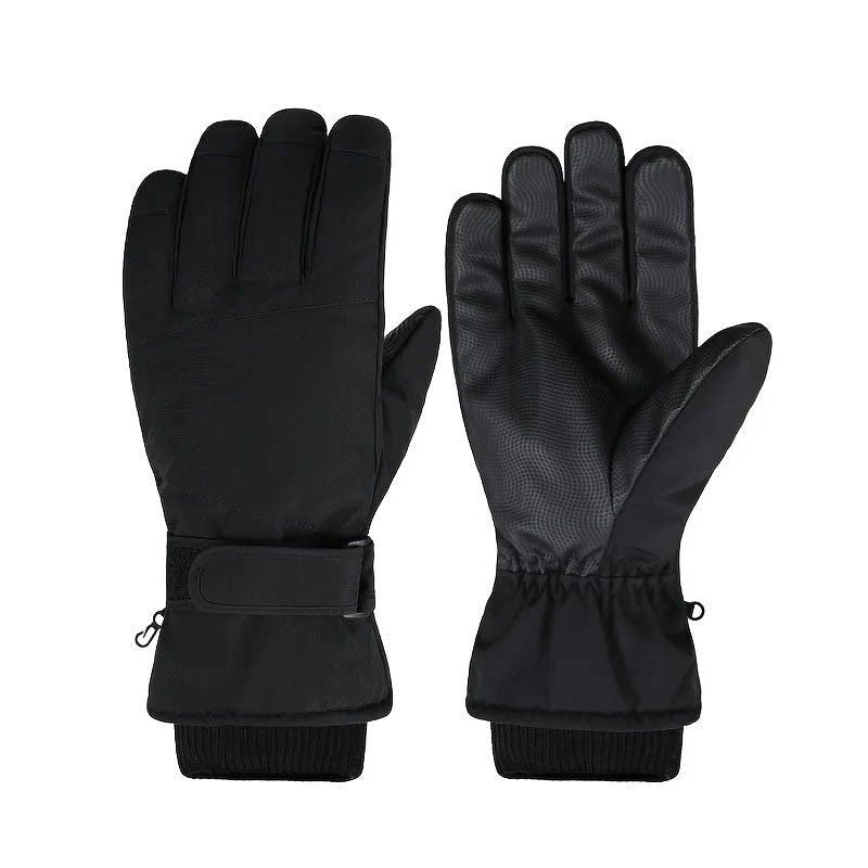 Damen Winterhandschuhe mit elastischem Bündchen und modernem Design - 6 - Trendlinie