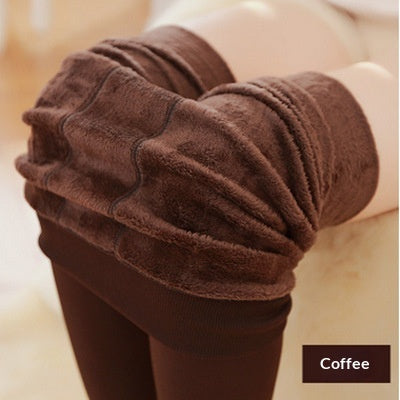 Damen Leggings mit hohem Bund und gerafftem Design - 2 - Trendlinie