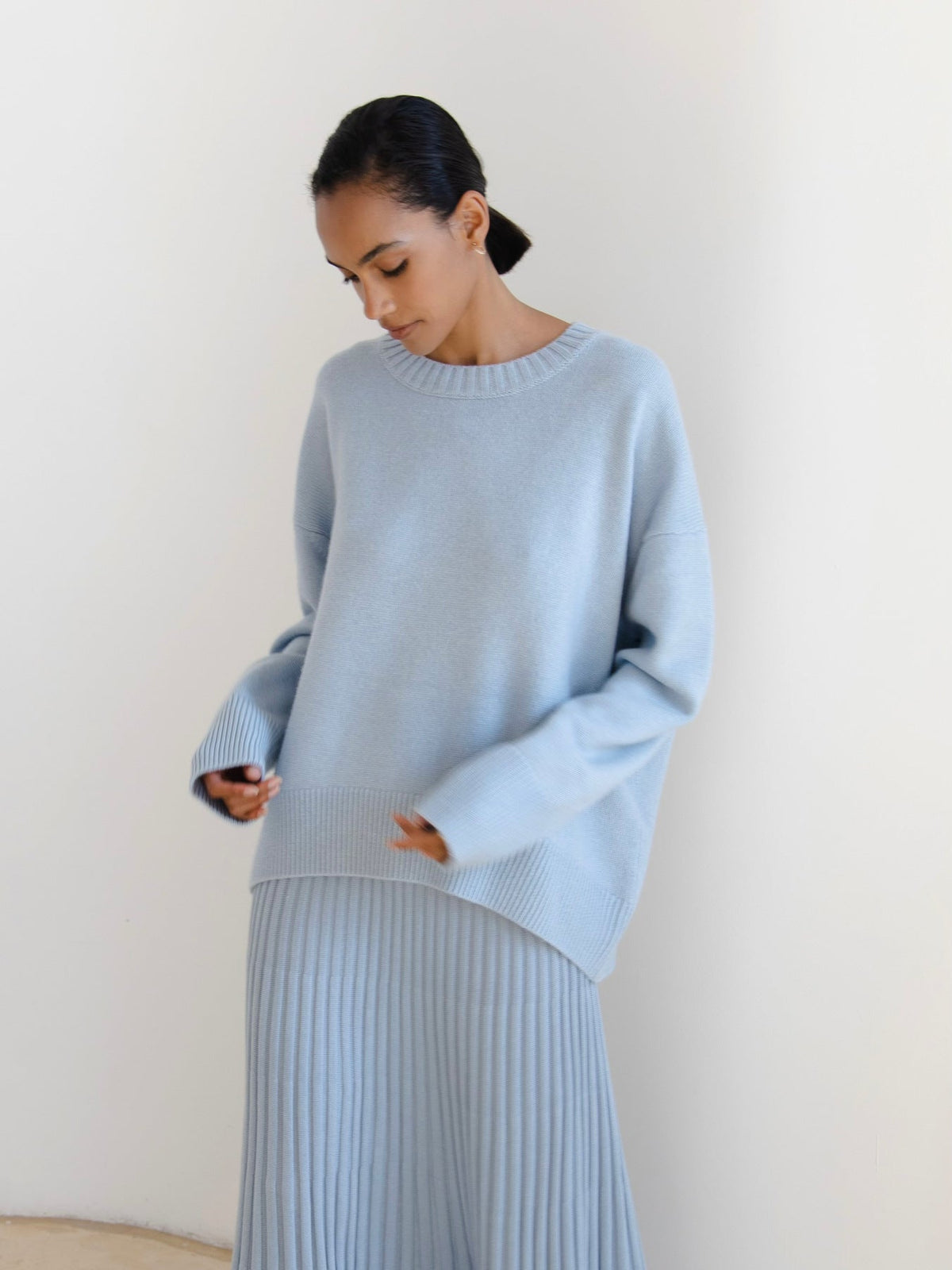 Pullover Damen mit weitem Schnitt und Rundhalsausschnitt - 6 - Trendlinie