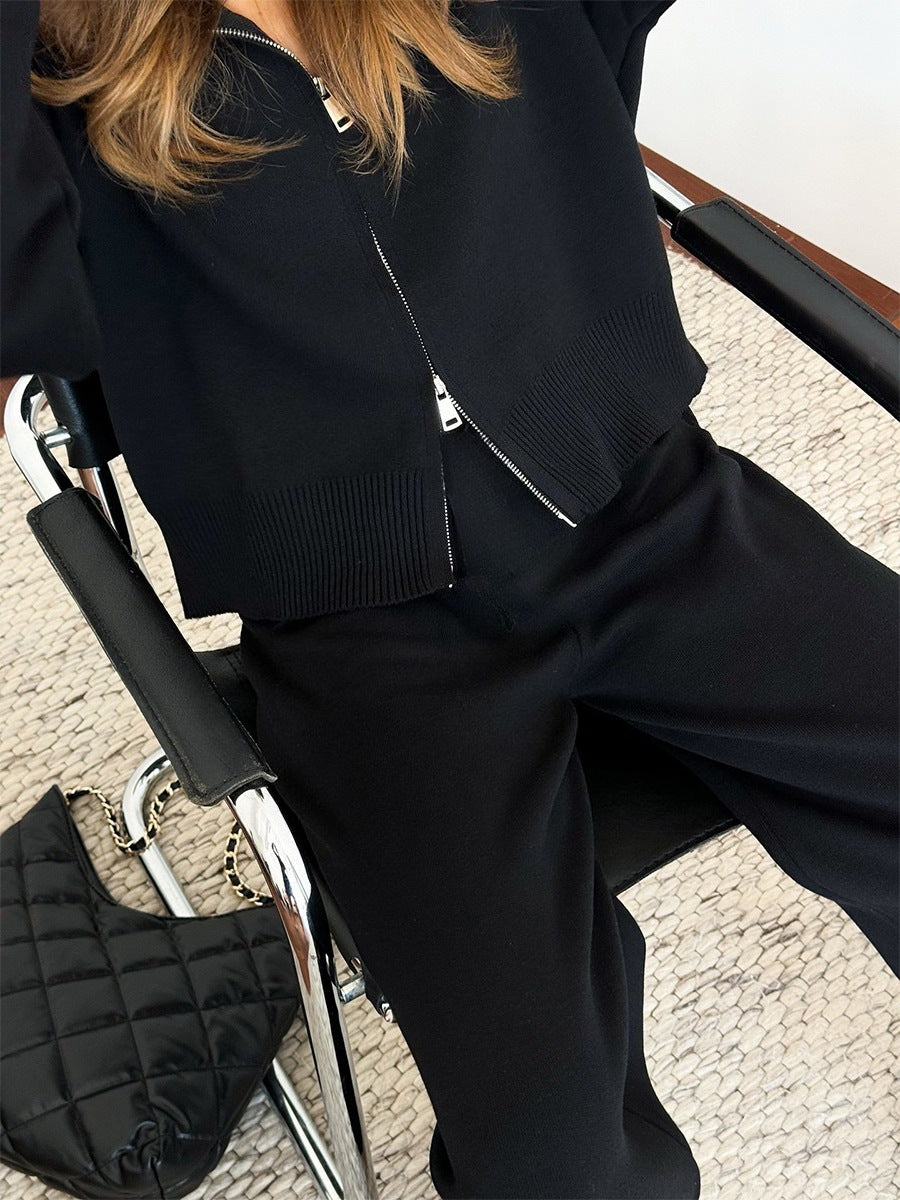 Lounge Set Damen mit Kapuze und lässigem Schnitt - 11 - Trendlinie