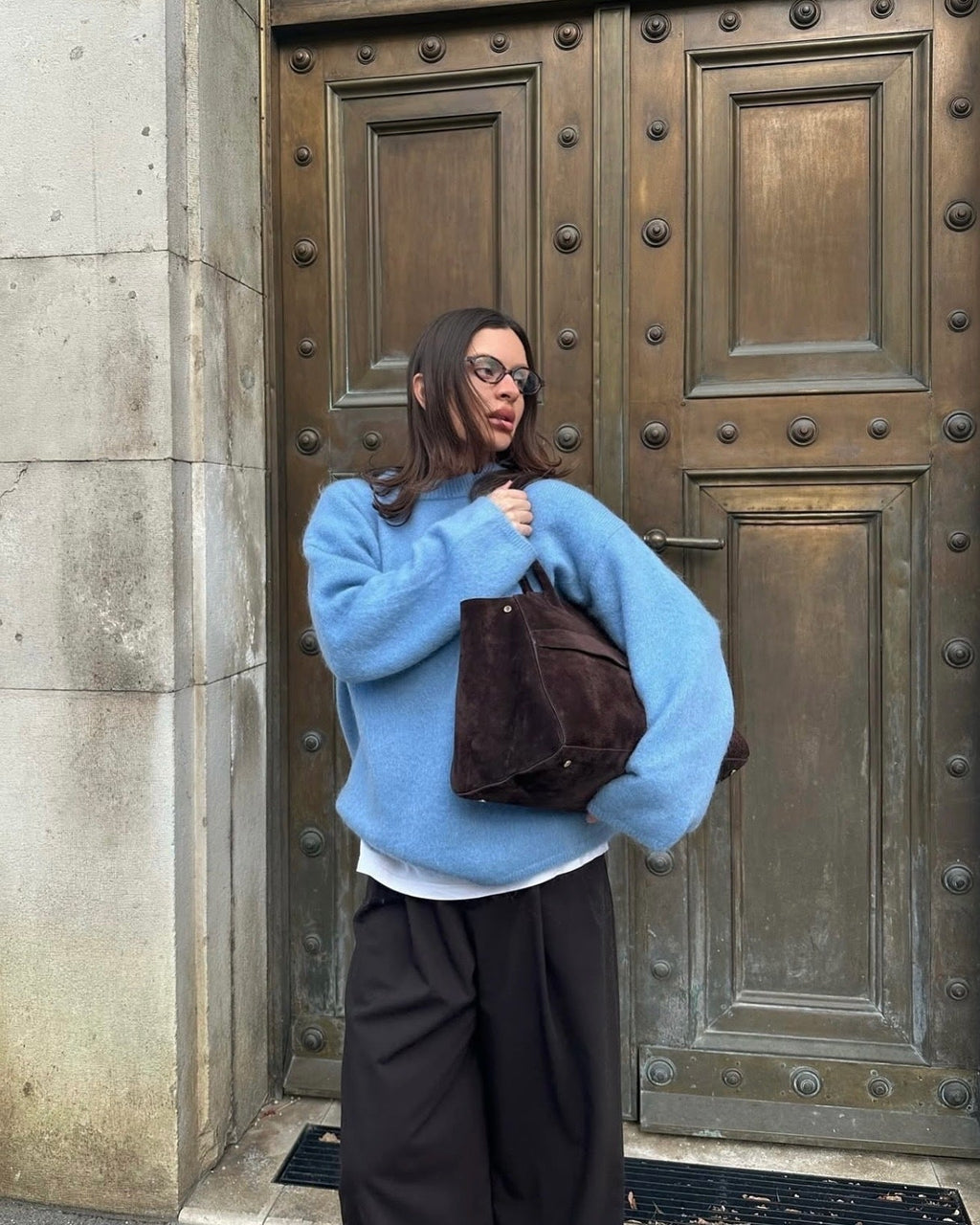Pullover Damen mit Rundhalsausschnitt und lässigem Schnitt - 6 - Trendlinie