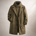 Damen Trenchcoat mit Kapuze und modernem Schnitt - 1 - Trendlinie