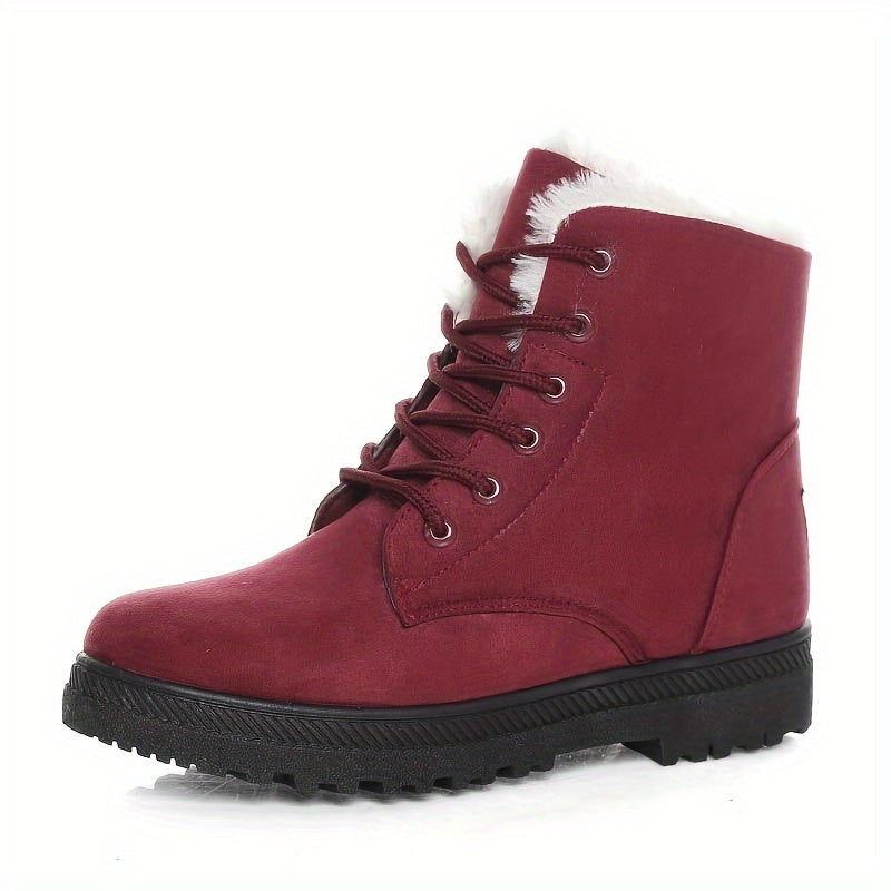 Damen Stiefeletten mit gefüttertem Innenleben und stylischer Schnürung - 8 - Trendlinie