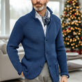 Cardigan Damen mit elegantem Stehkragen und klassischer Knopfleiste - 1 - Trendlinie