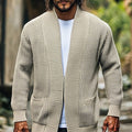 Cardigan Damen mit Offener Front und Praktischen Taschen - 1 - Trendlinie