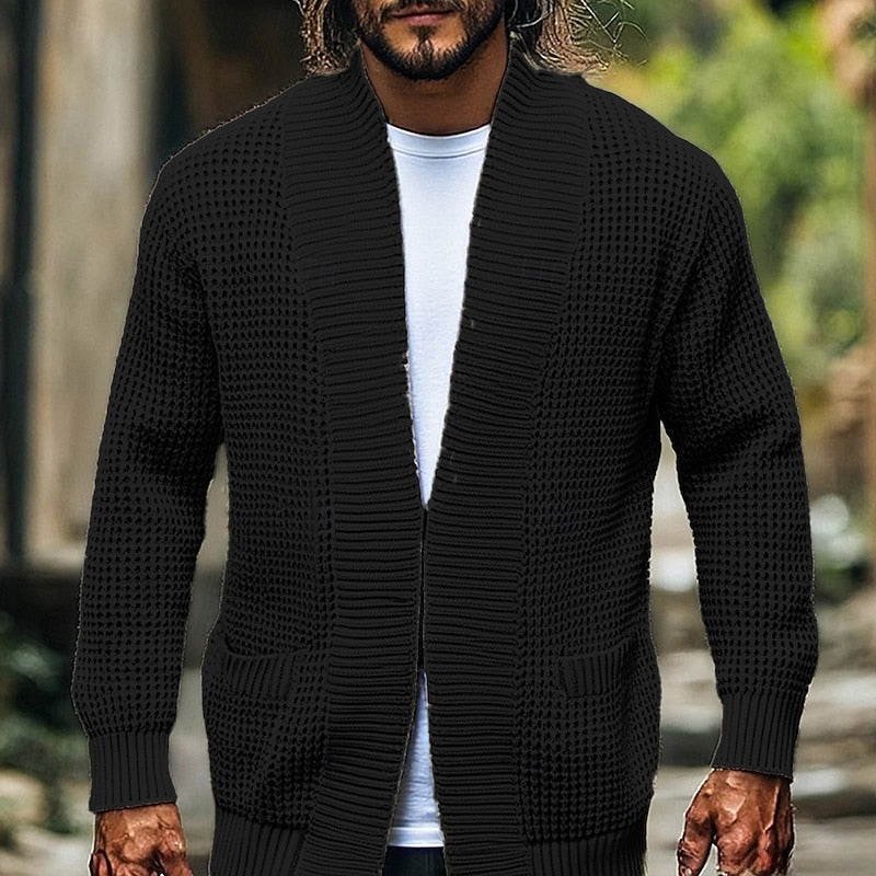 Cardigan Damen mit Offener Front und Praktischen Taschen - 3 - Trendlinie