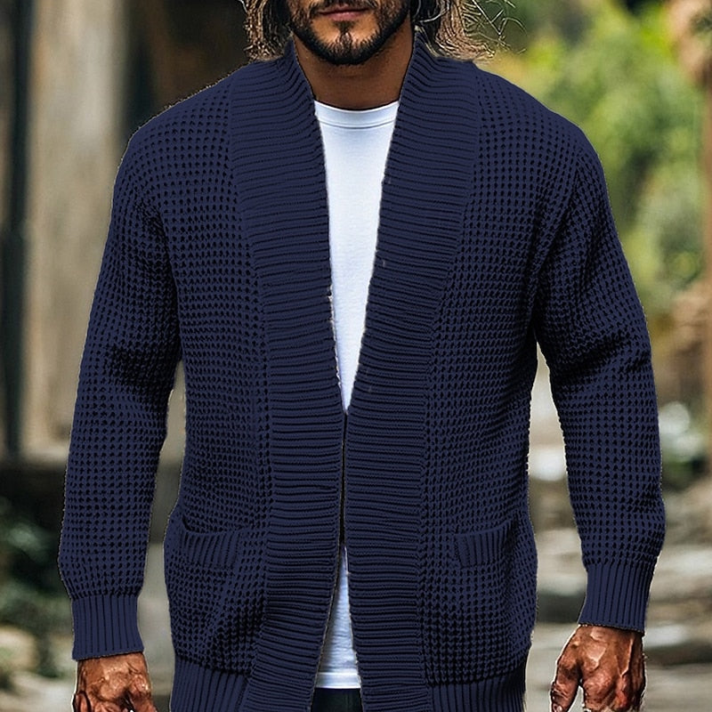 Cardigan Damen mit Offener Front und Praktischen Taschen - 4 - Trendlinie
