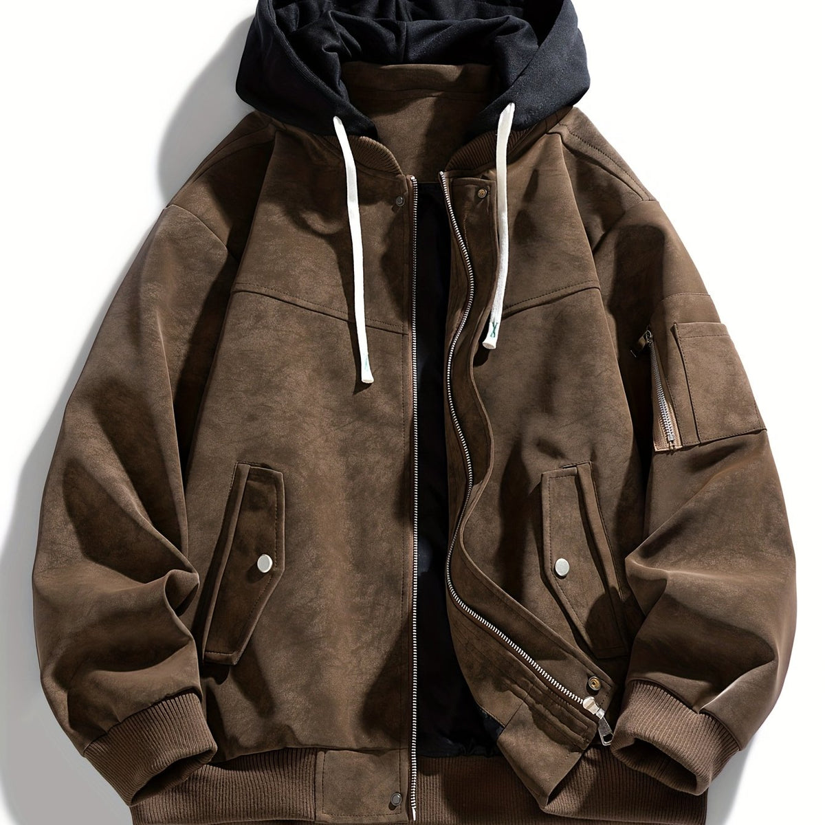 Lässige Damenjacke mit Kapuze und praktischen Taschen - 14 - Trendlinie