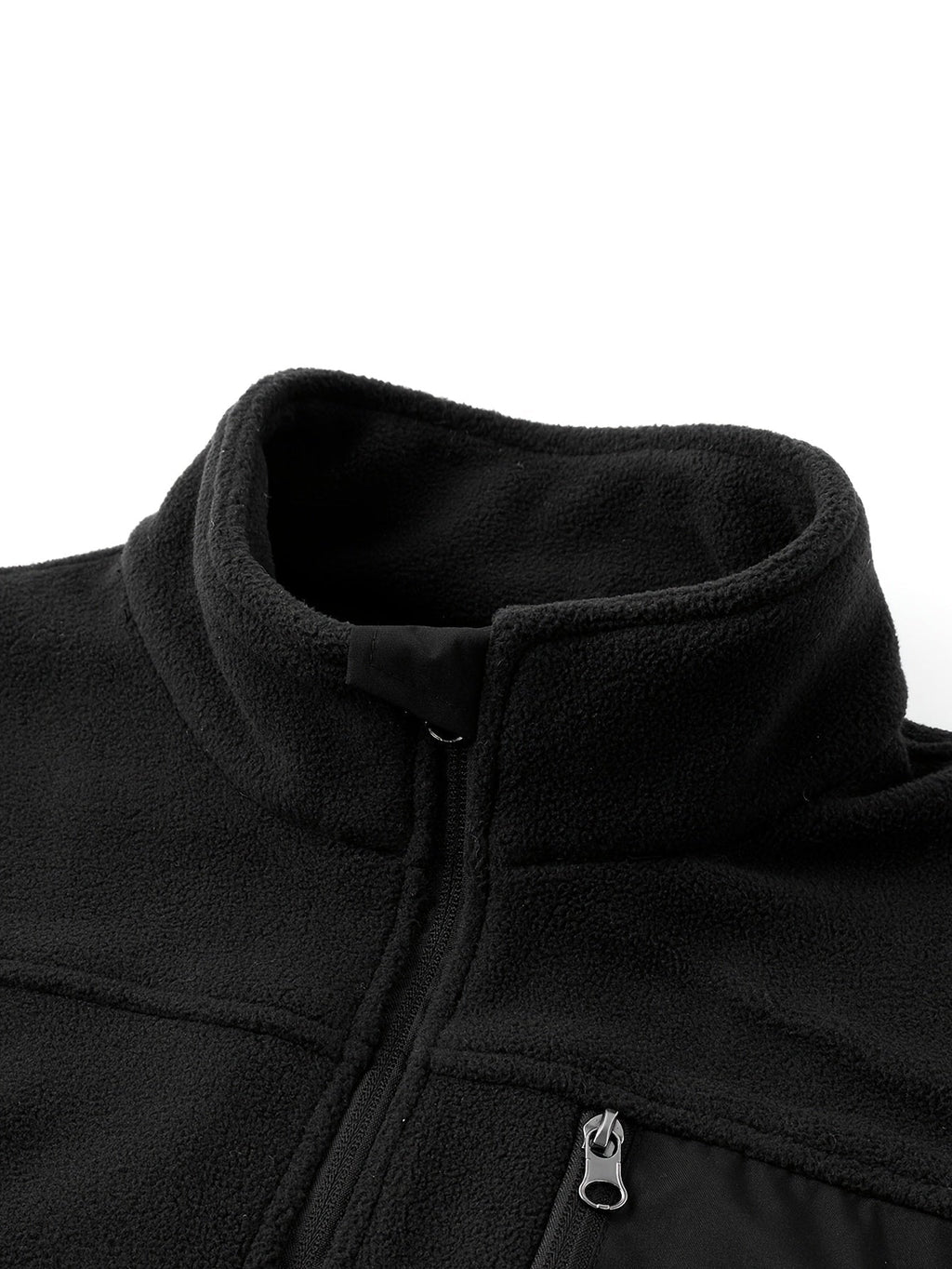 Fleecejacke Herren mit Stehkragen und praktischen Taschen - 19 - Trendlinie