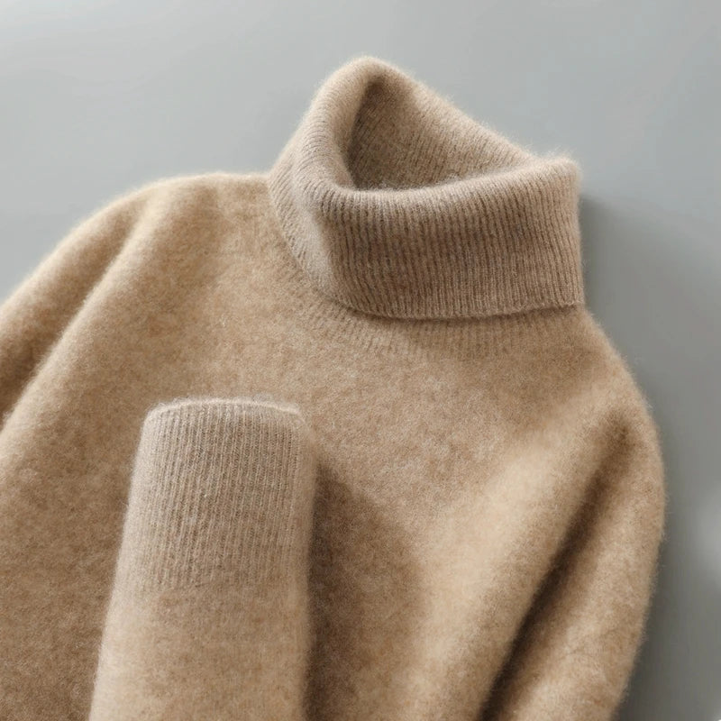 Damenpullover mit Rollkragen und lässigem Schnitt für jeden Anlass - 1 - Trendlinie