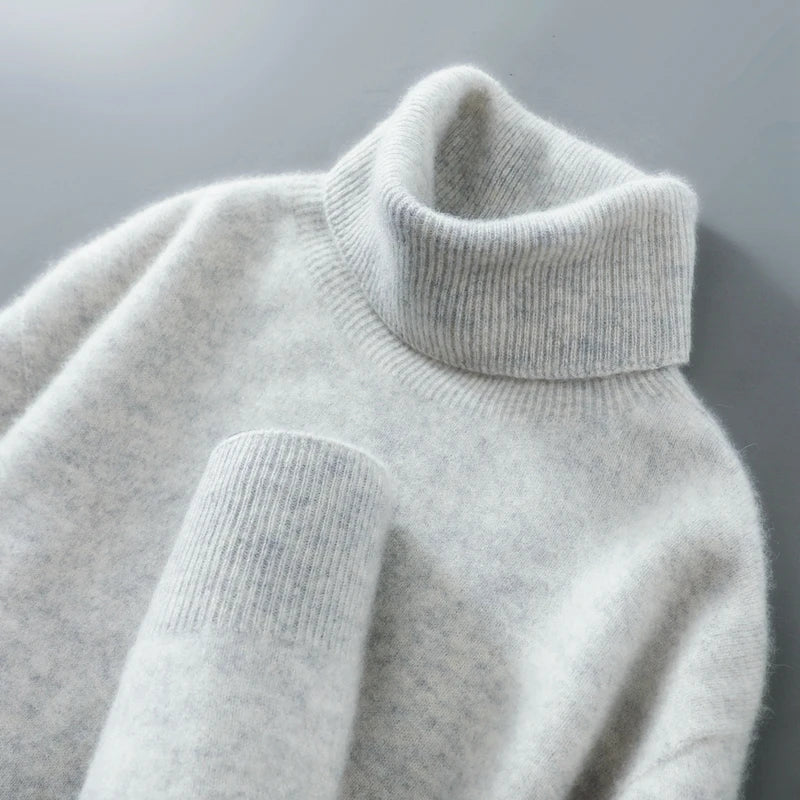 Damenpullover mit Rollkragen und lässigem Schnitt für jeden Anlass - 3 - Trendlinie